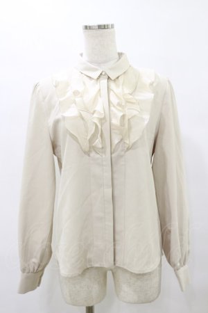 画像: an another angelus / シアーラッフルフリルシャツ Free IVORY H-25-08-11-048-CA-BL-NS-ZH