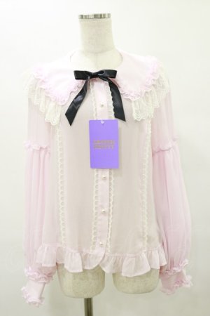 画像: Angelic Pretty / Cinema Ladyブラウス Free ピンク H-25-08-11-052-AP-BL-NS-ZH