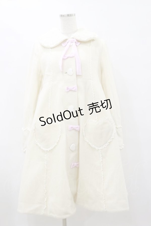 画像1: Angelic Pretty / Lovelyハートポッケコート Free オフ H-25-08-12-071-AP-CO-NS-ZT-C065 (1)