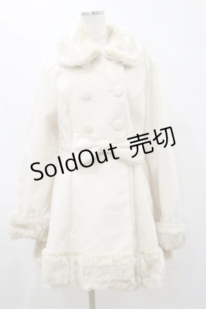 画像: DearMyLove / ファーカラーハートコート 3L オフ H-25-08-12-072-EL-CO-NS-ZH