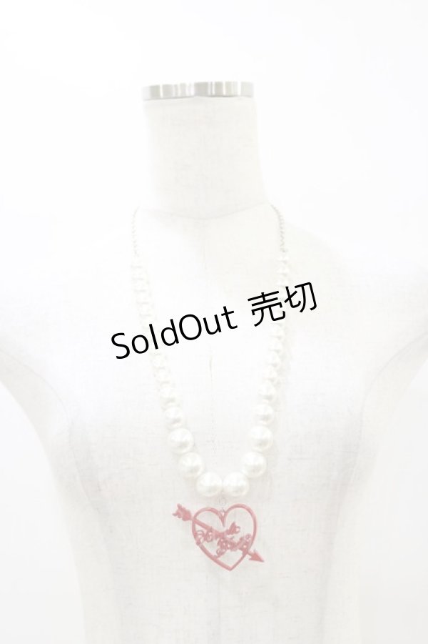 画像2: Angelic Pretty / Dolly Heartネックレス  レッド H-25-08-12-017-AP-AC-NS-ZH (2)