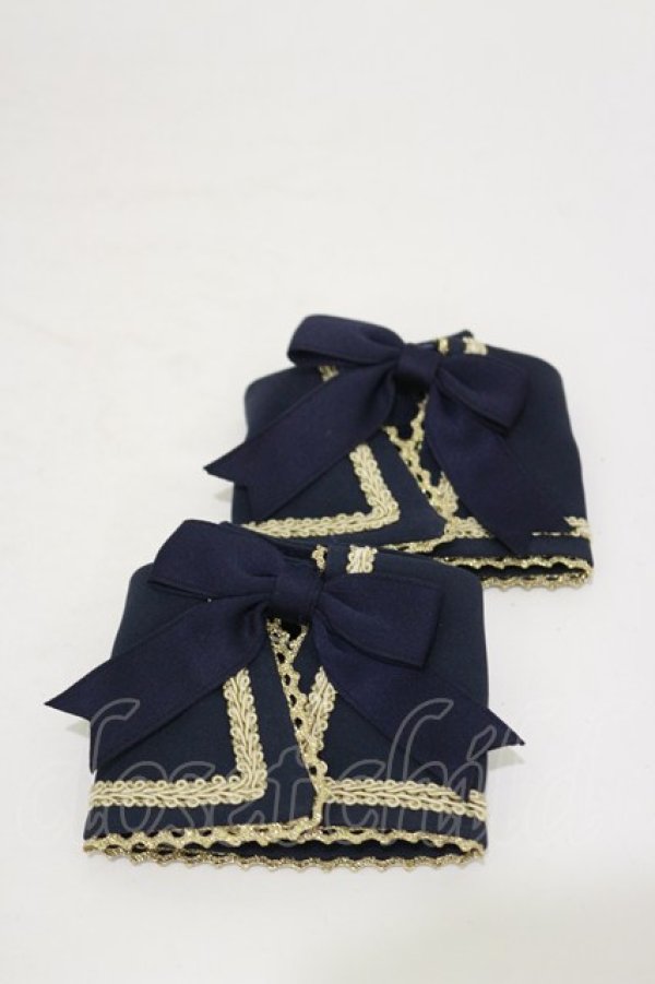 画像1: Angelic Pretty / Astro Academyカフス  ネイビー H-25-08-12-019-AP-ZA-NS-ZH (1)