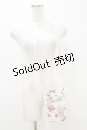 画像: alcali / 青木美沙子コラボ ノベルティサコッシュ  ピンク H-25-08-12-031-LO-BG-NS-ZH