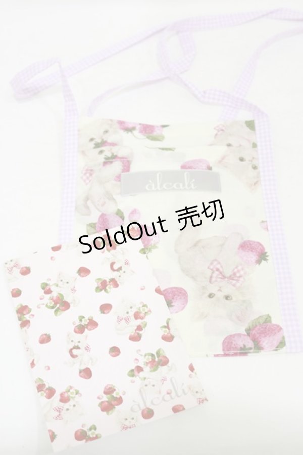 画像2: alcali / 青木美沙子コラボ ノベルティサコッシュ  ピンク H-25-08-12-031-LO-BG-NS-ZH (2)