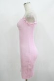 画像2: Katie / UNDER PRETTIES camisole one-piece  ピンク H-25-08-13-029-LO-OP-KB-ZH (2)