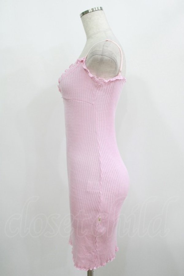 画像2: Katie / UNDER PRETTIES camisole one-piece  ピンク H-25-08-13-029-LO-OP-KB-ZH (2)