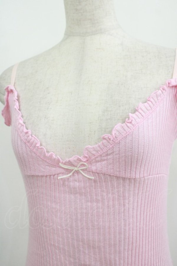 画像4: Katie / UNDER PRETTIES camisole one-piece  ピンク H-25-08-13-029-LO-OP-KB-ZH (4)
