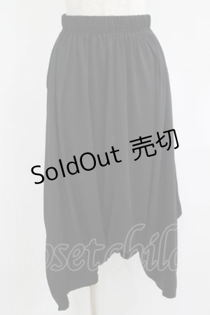 画像: NieR Clothing /ACK SARROUEL PANTS F 黒 H-25-08-13-035-PU-PA-KB-ZH