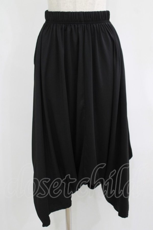 画像1: NieR Clothing /ACK SARROUEL PANTS F 黒 H-25-08-13-035-PU-PA-KB-ZH (1)