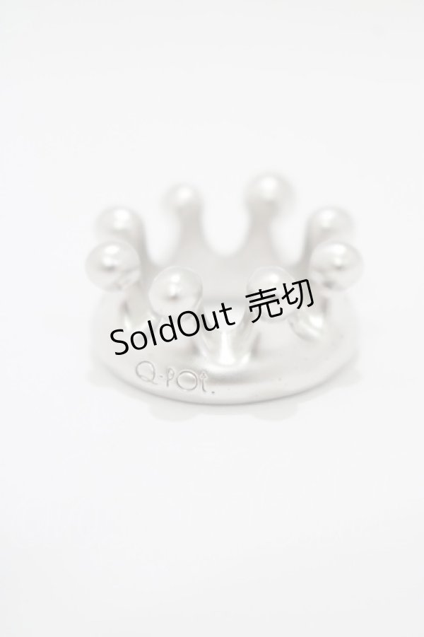 画像2: Q-pot. / ミルククラウンリング/シルバー 15 シルバー H-25-08-13-071-QP-AC-KB-ZH (2)