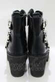 画像3: KILL STAR / ベルト付き厚底シューズ UK4(約23cm) 黒 H-25-08-13-079-SL-SH-KB-ZH (3)