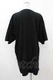 画像2: NieR Clothing / プリントCOTTON CUTSEW XL 黒 H-25-08-14-043-PU-TO-KB-ZT494 (2)