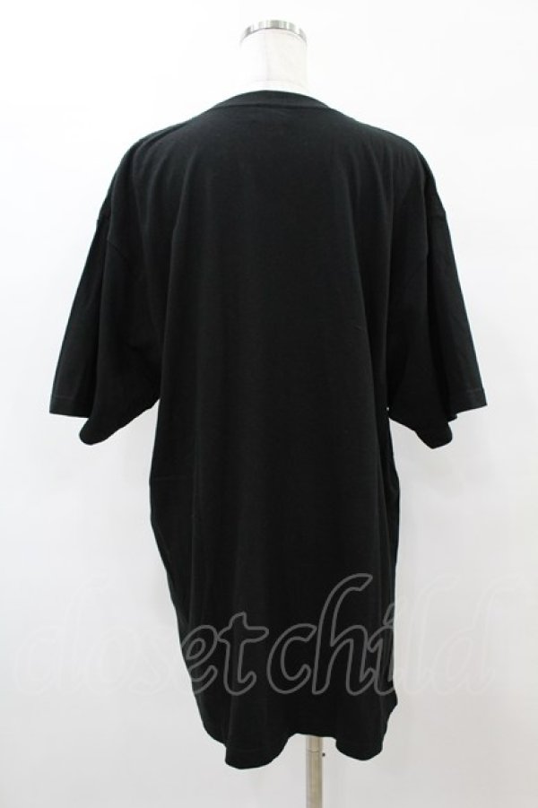 画像2: NieR Clothing / プリントCOTTON CUTSEW XL 黒 H-25-08-14-043-PU-TO-KB-ZT494 (2)