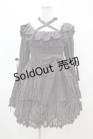 画像: Vallee lys / Coquelicot Dress -gauze-  グレー H-25-08-14-005-0-OP-KB-ZH