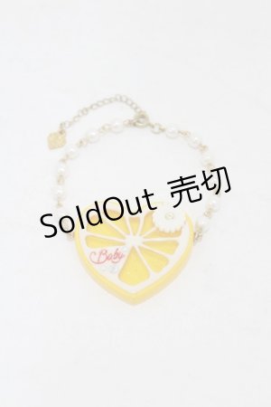 画像: BABY,THE STARS SHINE BRIGHT / Cheerful Lemonブレスレット  イエロー H-25-08-14-1056-BA-AC-NS-ZH