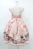 画像2: ALICE and the PIRATES / クリスの百鬼夜行〜宵に咲き誇る妖の華〜柄ベビードールジャンパースカート Free ピンク H-25-08-14-1004-PA-OP-NS-ZH (2)