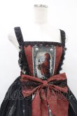 画像4: Royal Princess Alice / Little Red Riding Hood Tarot 赤ずきんのタロット ・粟木こぼねコラボ ペプラム付きドレス Free ブラック H-25-08-14-1010-LO-OP-NS-ZH (4)