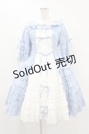 画像: Angelic Pretty / Little Houseワンピース Free サックス H-25-08-14-1014-AP-OP-NS-ZH