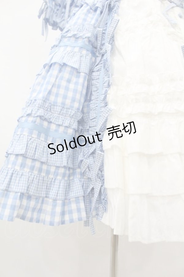 画像5: Angelic Pretty / Little Houseワンピース Free サックス H-25-08-14-1014-AP-OP-NS-ZH (5)