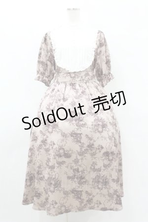 画像: m petit by misako / AM*トワルドジュイワンピース L ピンク H-25-08-14-1018-LO-OP-NS-ZH