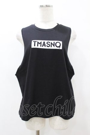 画像: KRY CLOTHING / 「TMASNO」ルーズシルエットタンク  黒 H-25-08-14-008-EL-TO-KB-ZH