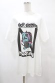 画像1: NieR Clothing / プリント半袖CUTSEW XL 白 H-25-08-14-017-PU-TO-KB-ZT376 (1)