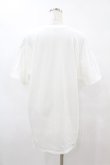 画像2: NieR Clothing / プリント半袖CUTSEW XL 白 H-25-08-14-017-PU-TO-KB-ZT376 (2)
