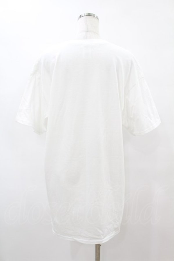 画像2: NieR Clothing / プリント半袖CUTSEW XL 白 H-25-08-14-017-PU-TO-KB-ZT376 (2)