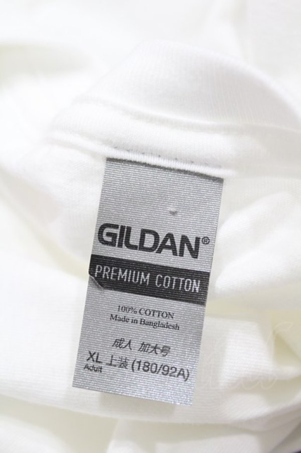 画像3: NieR Clothing / プリント半袖CUTSEW XL 白 H-25-08-14-019-PU-TO-KB-ZT375 (3)