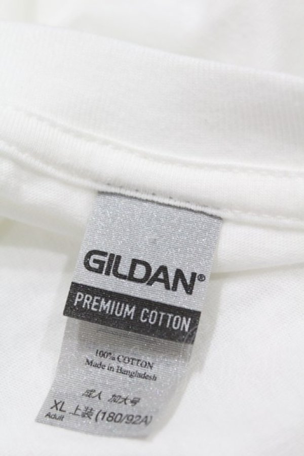 画像3: NieR Clothing / プリント半袖CUTSEW XL 白 H-25-08-14-020-PU-TO-KB-ZT375 (3)