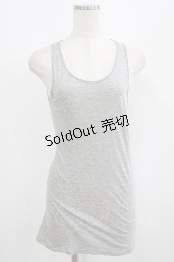 画像1: GADGET GROW / タンクトップ  グレー H-25-08-15-030-GO-TO-KB-ZT161 (1)