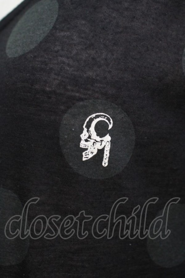 画像5: GADGET GROW / ドットカットソー  黒 H-25-08-15-036-GO-TO-KB-ZT161 (5)