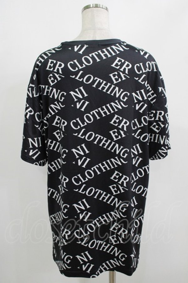 画像3: NieR Clothing / プリント半袖CUTSEW  黒 H-25-08-15-049-PU-TO-KB-ZT161 (3)