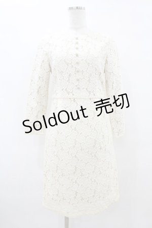 画像: an another angelus / 総レースタイトワンピース Free IVORY H-25-08-15-1044-CA-OP-NS-ZH