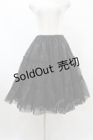 画像: Wunderwelt / オリジナルふわふわロングパニエ Free ブラック H-25-08-15-1051-EL-SK-NS-ZH
