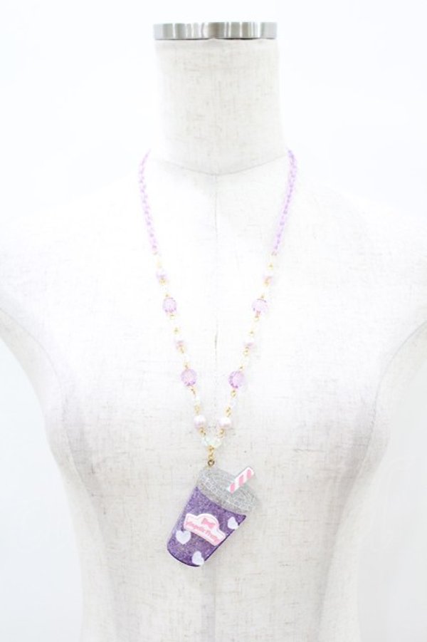 画像2: Angelic Pretty / Fancyソーダネックレス  ラベンダー H-25-08-15-1029-AP-AC-NS-ZH (2)