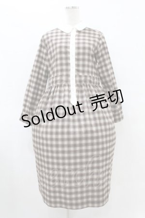 画像: Fi.n.t / クレリックロングシャツワンピース Free ブラウン H-25-08-15-1036-CA-OP-NS-ZH