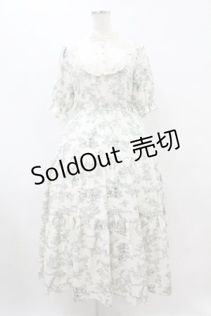 画像: m petit by misako / トワルドジュイワンピース L 生成り H-25-08-15-1043-LO-OP-NS-ZH