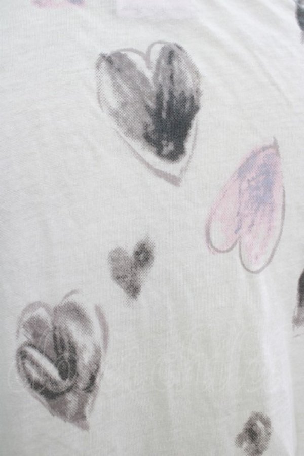 画像4: RNA / ハート総柄カーデ  オフ H-25-08-15-051-PU-TO-KB-ZT164 (4)