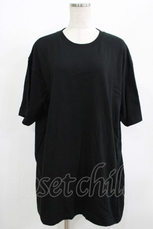 画像: NieR Clothing / プリントCOTTON CUTSEW XL 黒 H-25-08-15-058-PU-TO-KB-ZH