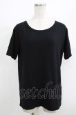 画像1: GLAD NEWS / バックプリントTシャツ  黒 H-25-08-15-059-GL-TO-KB-ZT161 (1)