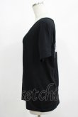 画像2: GLAD NEWS / バックプリントTシャツ  黒 H-25-08-15-059-GL-TO-KB-ZT161 (2)