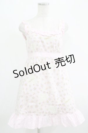 画像: MILK / Littleマーガレットベビードール  アイボリー×ベビーピンク H-25-08-15-009-ML-OP-KB-ZH