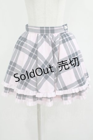 画像: MILK / M'フリルスカート  ピンク H-25-08-15-016-ML-SK-KB-ZH