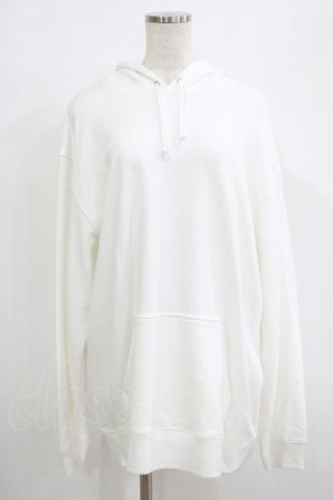 画像: NieR Clothing / プリントプルパーカー 2XL 白 H-25-08-16-030-PU-TO-KB-ZH