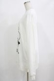 画像2: NieR Clothing / プリントSWEAT  2XL 白 H-25-08-16-035-PU-TO-KB-ZH (2)
