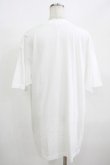 画像3: NieR Clothing / プリント半袖CUTSEW XL 白 H-25-08-16-037-PU-TO-KB-ZT494 (3)