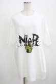 画像1: NieR Clothing / プリント半袖CUTSEW XL 白 H-25-08-16-038-PU-TO-KB-ZH (1)