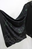 画像4: NieR Clothing / STRETCH PULLOVER着物風袖【和柄漢字】  黒 H-25-08-16-004-PU-TO-KB-ZH (4)