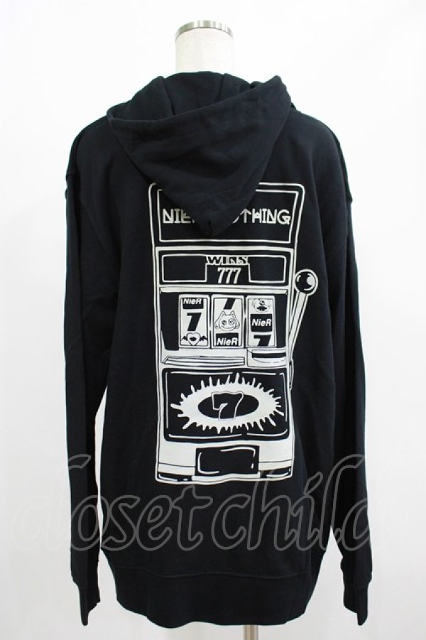 画像3: NieR Clothing / プリントプルパーカー  黒 H-25-08-16-042-PU-TO-KB-ZH (3)